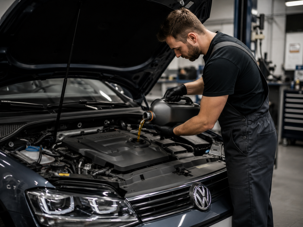 Volkswagen Audi Skoda Seat olajcsere független autószervizben Budapest 10. kerület