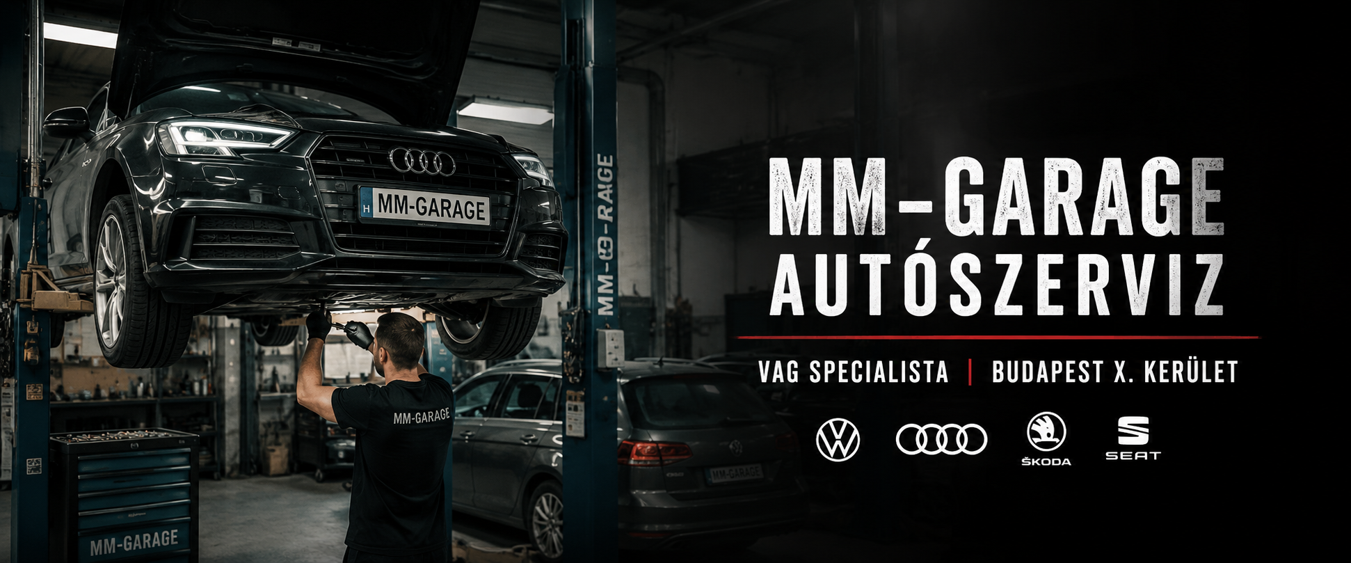 VAG specialista autószerviz Budapest 10. kerület Volkswagen Audi Skoda Seat javításhoz